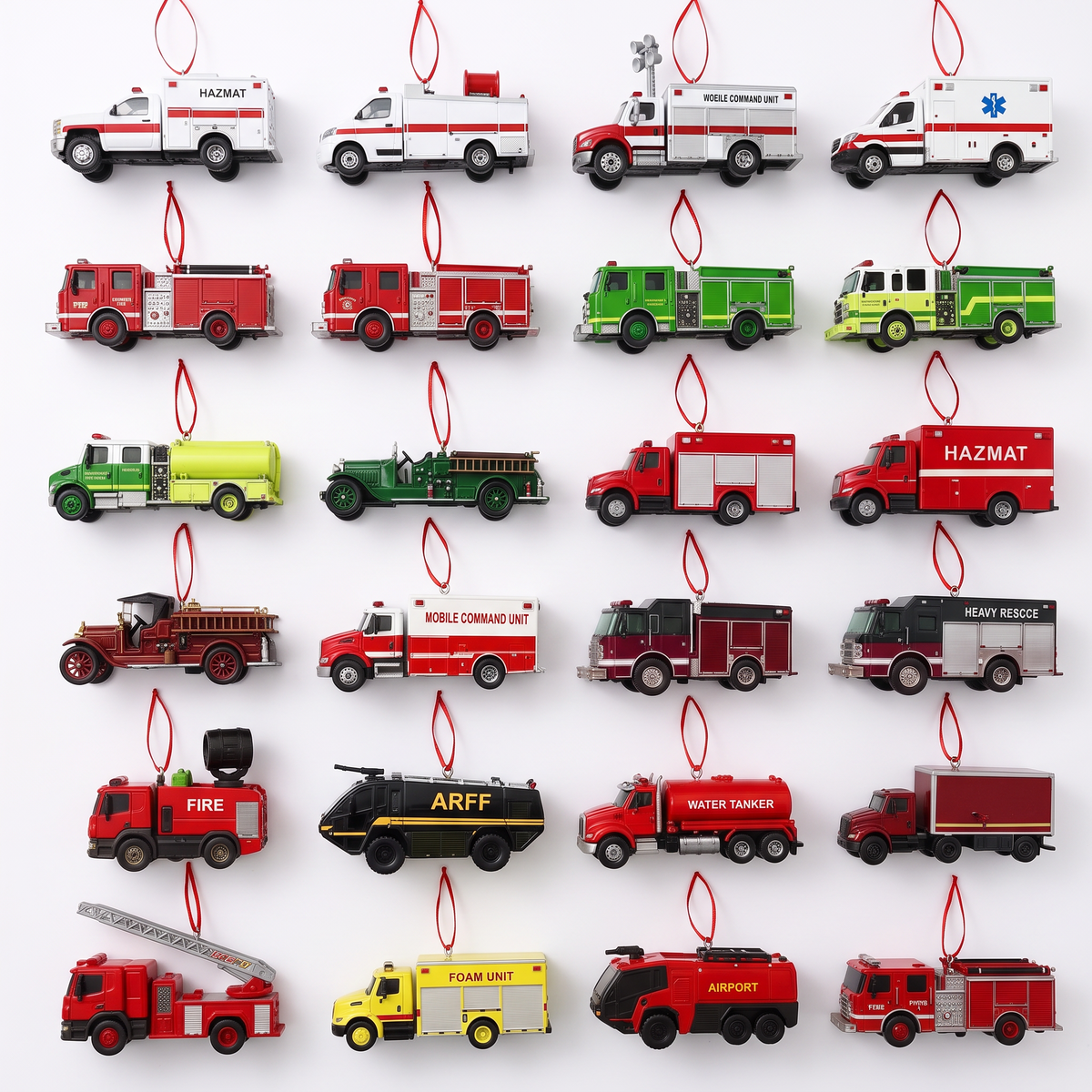 All 24 Siren Countdown fire and rescue vehicles