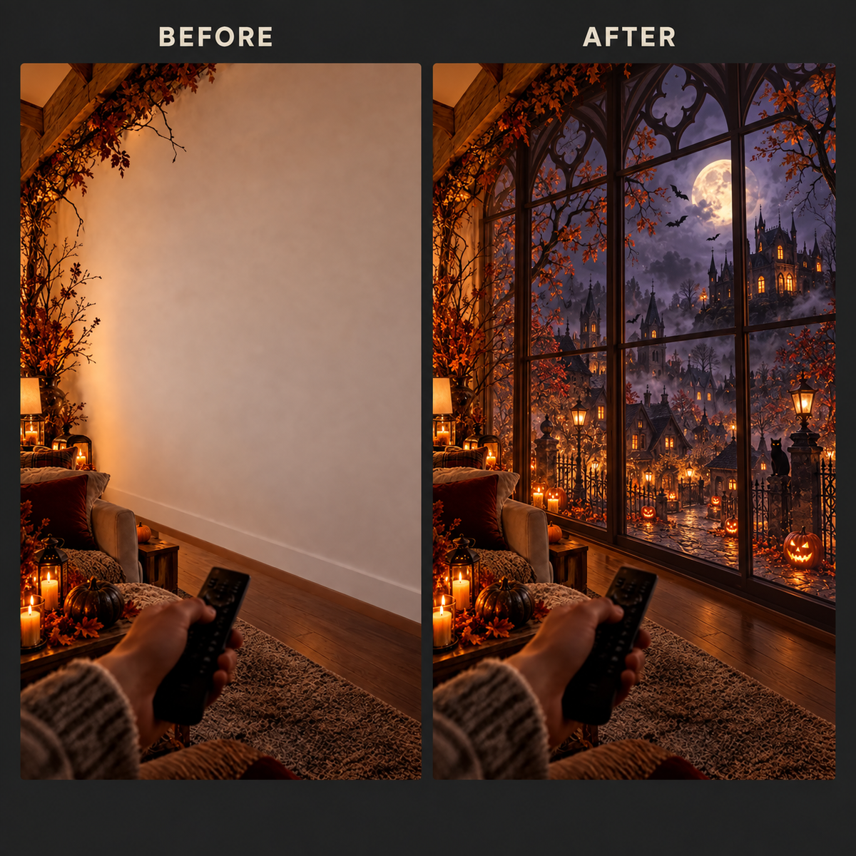 4K Halloween Projector