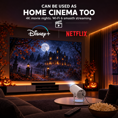 4K Halloween Projector