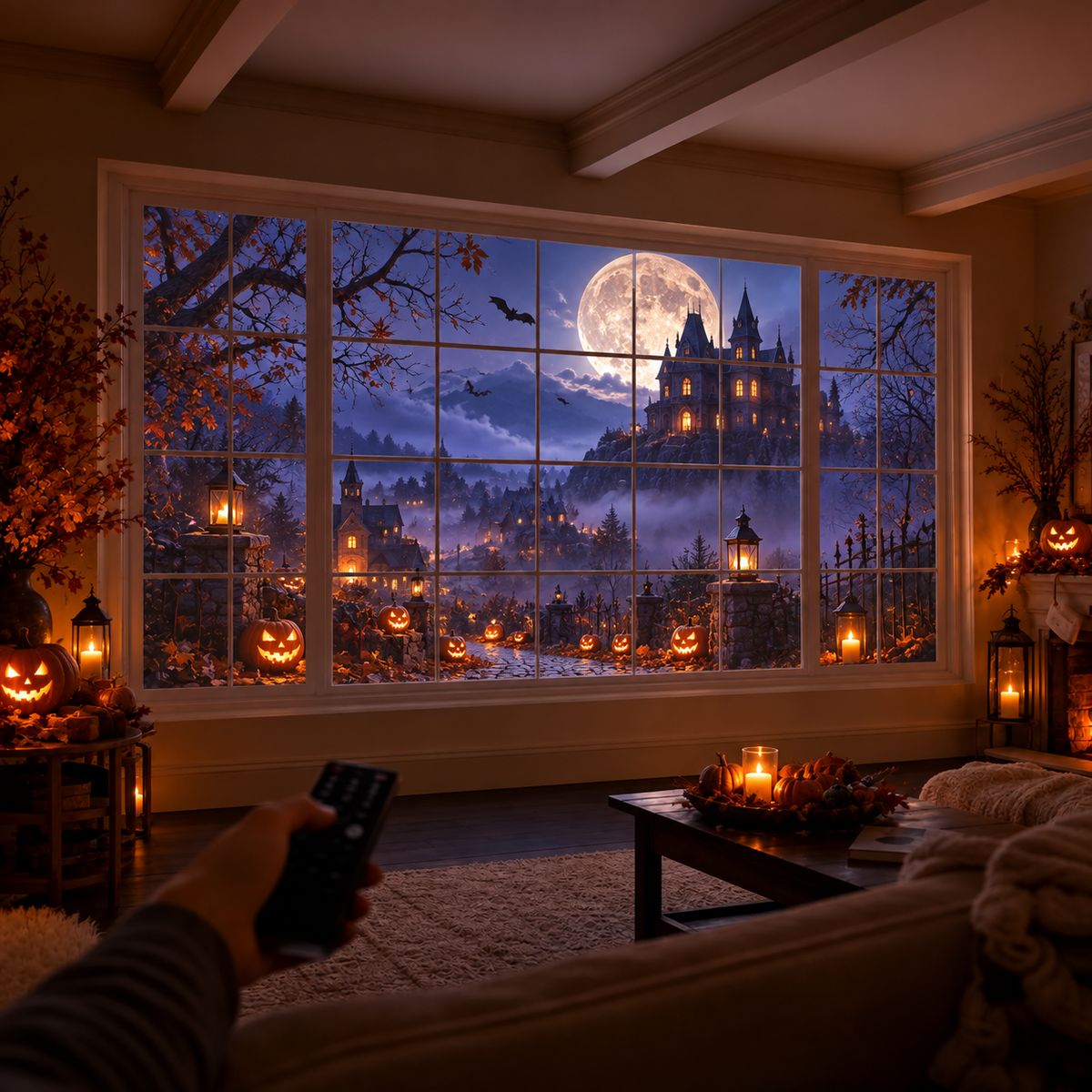 4K Halloween Projector