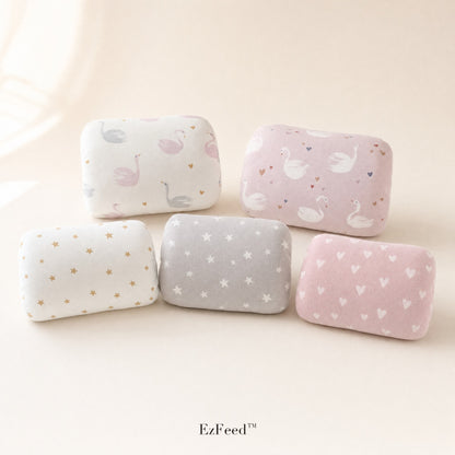 EzFeed nursing arm pillow in all five prints