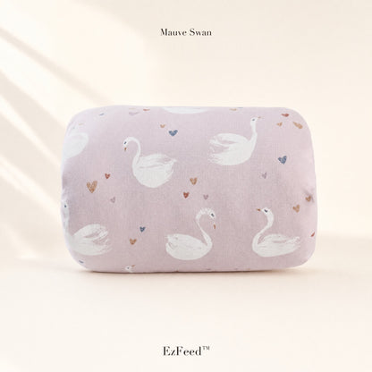 EzFeed nursing arm pillow in Mauve Swan