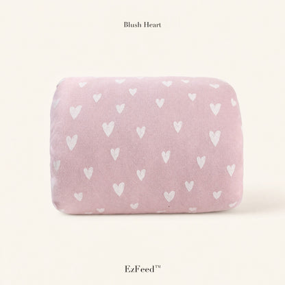 EzFeed nursing arm pillow in Blush Heart