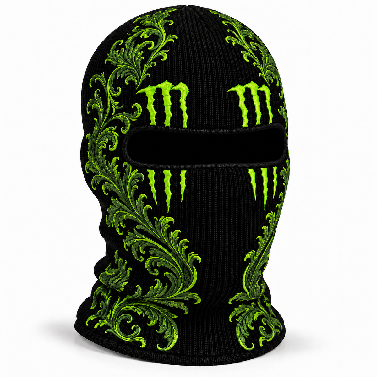 Frost Claw green master ski mask
