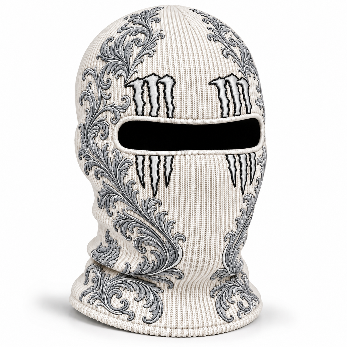 Frost Claw white master ski mask