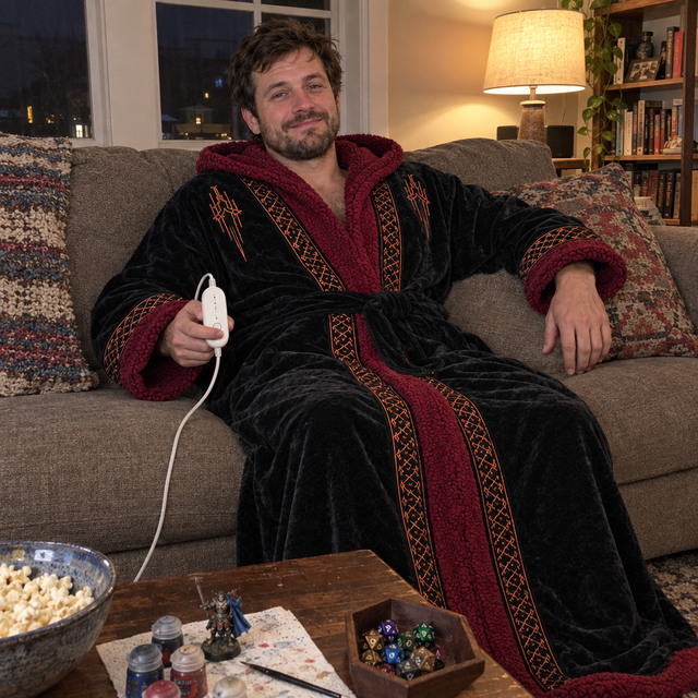 Hobby night in the Dark Tower robe